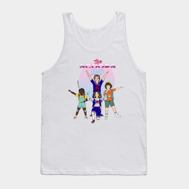 Scoops Troop Tank Top by itsleviosara